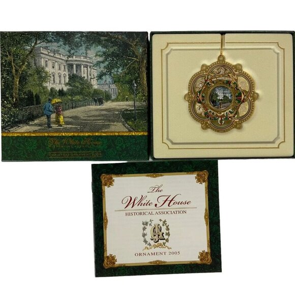 White House Historical Association 2005 Christmas Ornament James Garfield - Picture 1 of 5